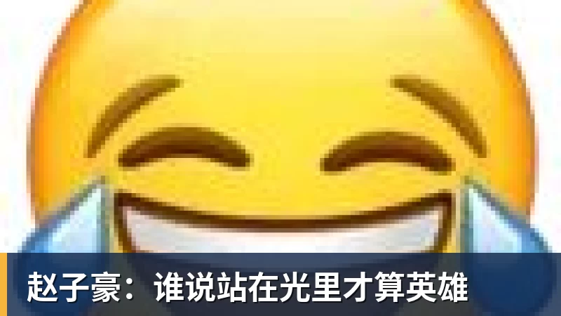 开云app官方在线入口赵子豪：谁说站在光里才算英雄
